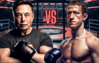 马斯克和小扎真要打架！决斗全程直播，小扎猛练格斗狂增重，马斯克每天举铁练耐力