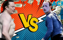 马斯克和小扎真要打架！决斗全程直播，小扎猛练格斗狂增重，马斯克每天举铁练耐力