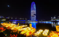 告白祖国迎国庆，一起来郑州郑东新区打卡！