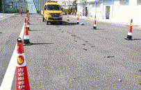 黑科技亮相！高速公路清洁“魔毯”在大广高速昌泰段投用