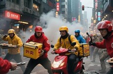 上个周末，淘宝闪购峰值超过了美团
