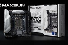 铭瑄把PCIe x16显卡插槽放在了主板背面，性能依然满血