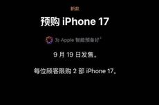 苹果iPhone 17/Pro预售首发秒罄，全系排至10月发货