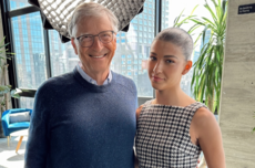 比尔盖茨女儿也AI创业了!时尚电商,刚被塞了800万美元投资