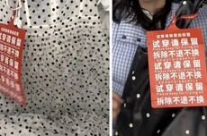 巨型吊牌,能堵住“穿完就退货”的漏洞吗?