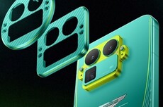 realme真我GT8 Pro阿斯顿马丁F1限量版手机外观细节公布，定制拼装镜头模组