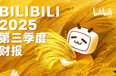 B站发布2025年Q3财报:净利润暴涨233% 近250万UP主赚到了钱