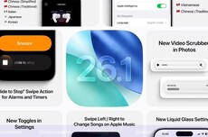 苹果关闭iOS 26.0.1系统验证通道，用户更新iOS 26.1后无法再降级