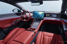 新款比亚迪腾势Z9GT内饰官图发布：新增熔岩红配色，空调出风口重新设计