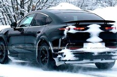 保时捷卡宴纯电轿跑版路测图曝光：有望突破1139马力