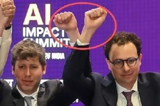 OpenAI和Claude创始人被迫合影，AI圈最社死名场面诞生