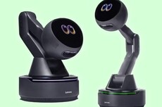 联想MWC 2026展示AI伴侣产品:一双“大眼睛”能投影,还可扫描文档并转成PPT