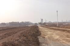 机械轰鸣抢工期  长春人民大街南延工程 7.7公里轴线加速向南延伸