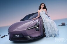 2026款小鹏MONA M03标配爆胎稳行 爆胎测试挑战成功