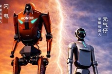 荣耀机器人“闪电”“元气仔”外观公布