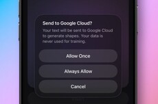 苹果iOS 27新增提示：AI生图等任务会发送数据给谷歌云