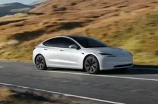 特斯拉欧洲入门版Model 3更换新轮胎,续航提升38公里至572公里