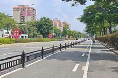 中山大涌“电摩专用样板路”上线 物理隔离破解“机非混行”难题