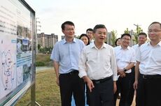 生态环境部部长黄润秋赴江西省调研生态环境保护工作