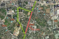 施工期间全线禁行 中山三角新涌西路部分路段封闭两天