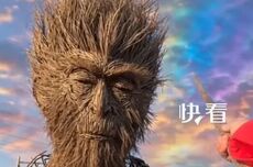 这个“猴哥”很硬核！山东“80后”男子耗时2个多月，用树枝搭建巨型“齐天大圣”