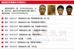 周克华曾在苏湘渝8年杀8人 或涉重庆枪击哨兵案