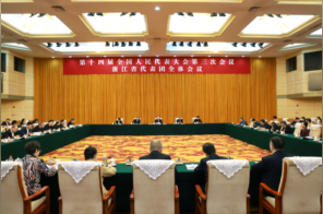 浙江代表团传达学习习近平总书记在参加江苏代表团审议时的重要讲话精神