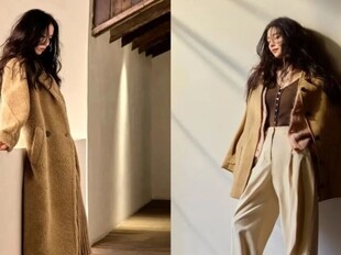 女人，去学刘诗诗冬日氛感拍照，普通人照搬也好看！