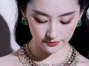 刘亦菲佩戴的1521万耳环，被神秘富婆20分钟内买走了