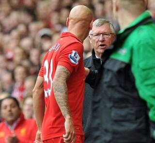 利物浦90后蹬踩染红 吼曼联大佬 指鼻怒骂弗格森