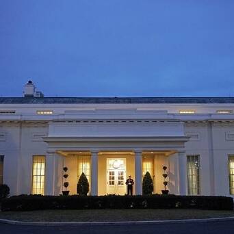 拜登的白宫西翼结构图曝光,副总统哈里斯是除了拜登外办公室最大的.