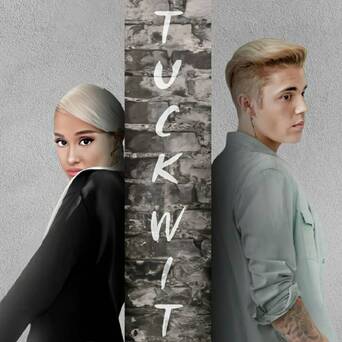 justin bieber给a妹ariana grande送上27岁生日祝福.