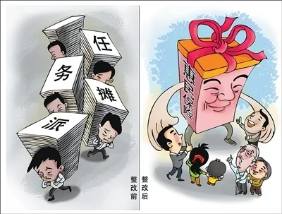 洪  琥绘（《讽刺与幽默》供图）