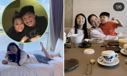 “太子”郑中基子女罕曝光！儿女皮肤黝黑特爱笑，眼睛和老爸一样-郑中基的身世简介