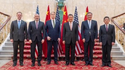 中美会谈首日愈6小时，聚焦稀土等议题