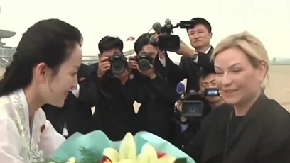 俄罗斯文化部长柳比莫娃率代表团访问朝鲜