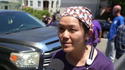 美国加州基层医护抗议联邦削减医疗拨款