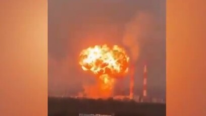 俄多处能源设施发生爆炸，疑遭乌无人机攻击