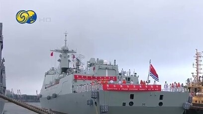 俄中混编舰队将在北太平洋巡航