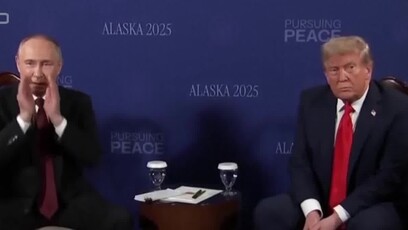 美俄领导人会晤，记者被要求离场