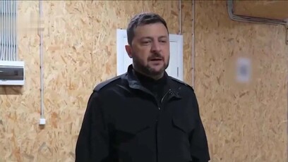 泽连斯基视察顿涅茨克地区反攻部队