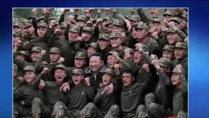 金正恩视察朝鲜特种部队第十一军指挥部