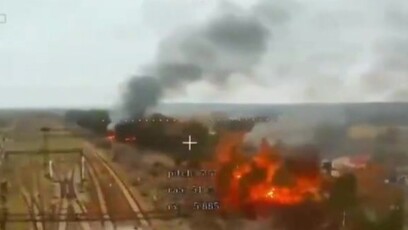 俄军称完全控制库皮扬斯克市东部地区