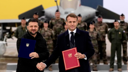 泽连斯基访问法国，将采购多达100架“阵风”战斗机