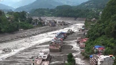 Image 50: 尼泊尔北部山洪暴发已致157人死亡