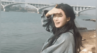 卢昱晓晒长沙半日逛吃vlog 清纯可爱
