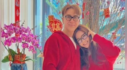 汤洛雯为马国明庆祝51岁生日 曾称老公太忙没有时间度蜜月