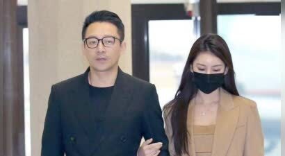 汪小菲夫妇给台媒黑脸，记者提问一言不发，回家时天又下雨被阴阳
