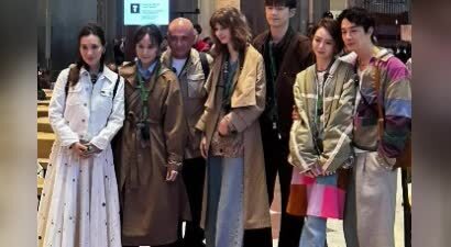 同是80后，卢靖姗和戚薇的颜值状态差距大，外国女人的花期太短了