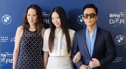 哇！甄子丹的女儿这么漂亮呢，网友们忍不住喊话：我要当你女婿